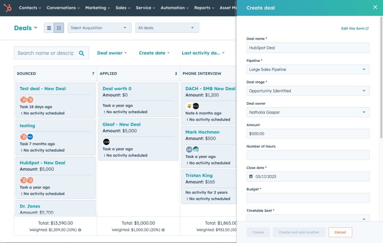 4-2 Hubspot Sales Hub_Features_HubSpot 銷售管道